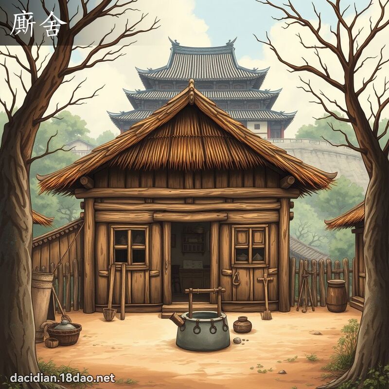 廝舍 - 國語大辭典配圖