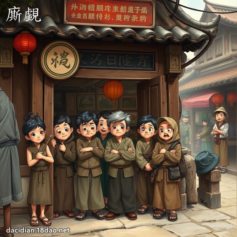 廝覷 - 国语大辞典配图