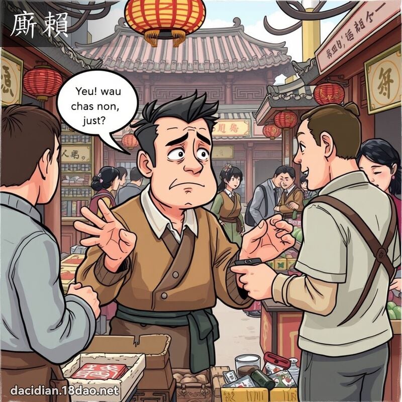 廝賴 - 國語大辭典配圖