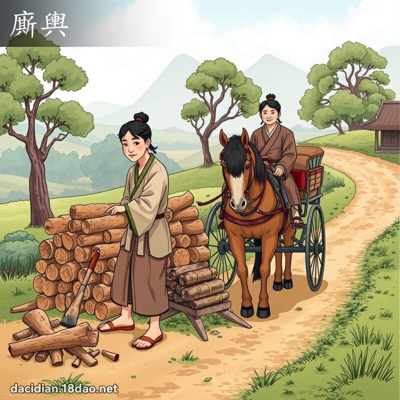 廝輿 - 國語大辭典配圖