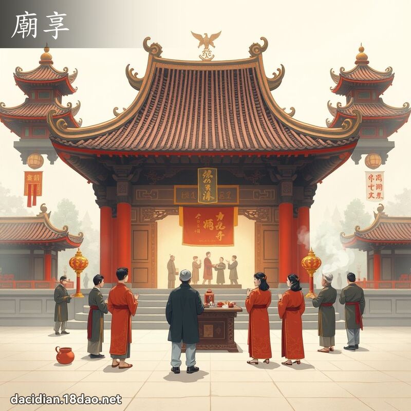 庙享 - 国语大辞典配图