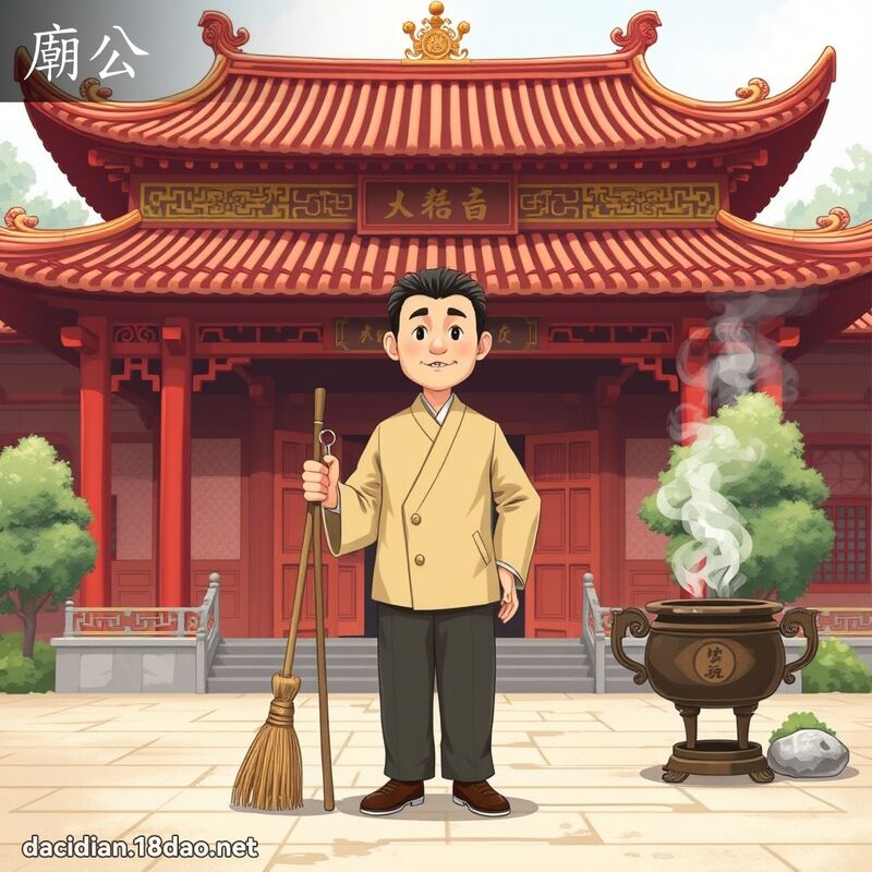 庙公 - 国语大辞典配图