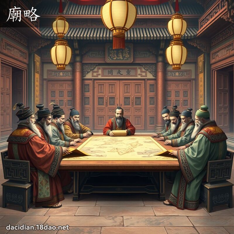 廟略 - 國語大辭典配圖