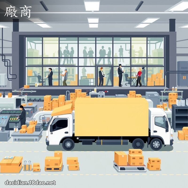 厂商 - 国语大辞典配图