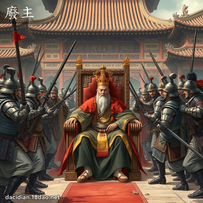 廢主 - 國語大辭典配圖