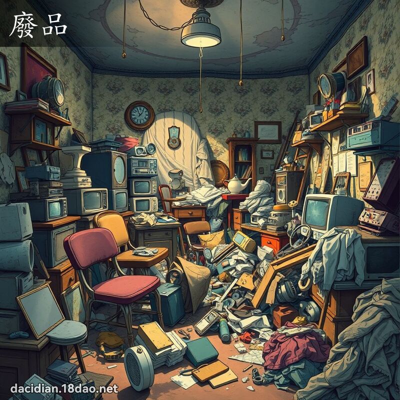 廢品 - 國語大辭典配圖