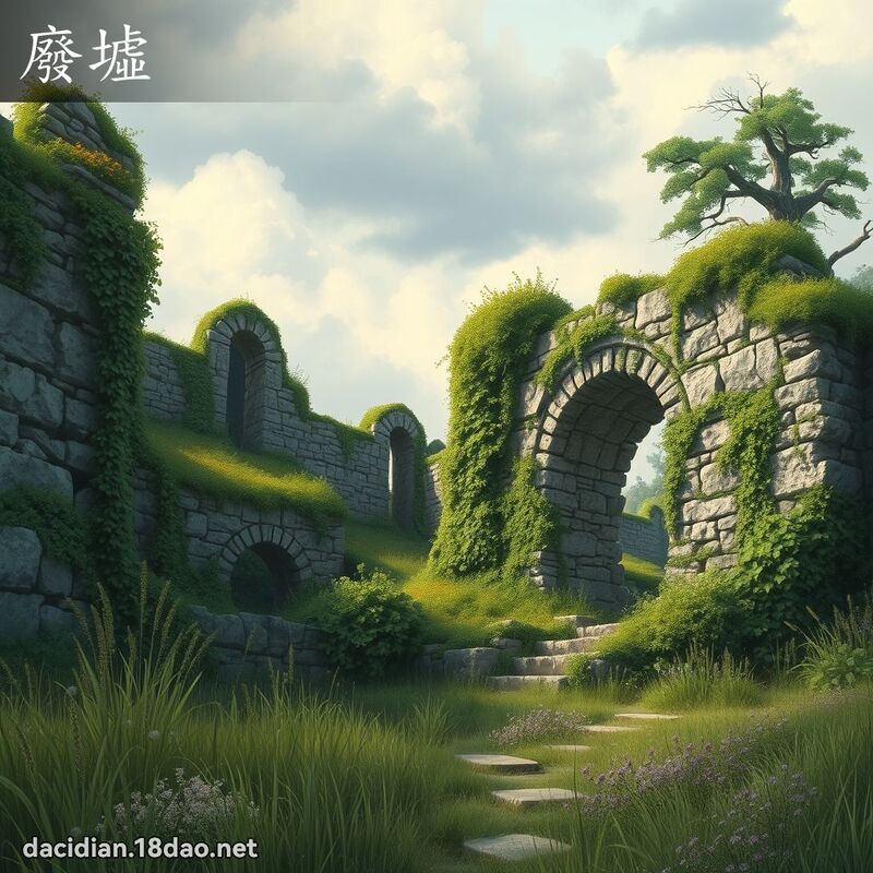 废墟 - 国语大辞典配图