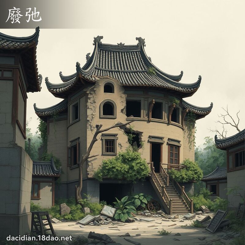 废弛 - 国语大辞典配图