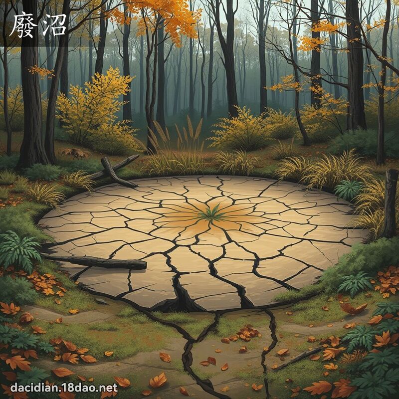 廢沼 - 國語大辭典配圖