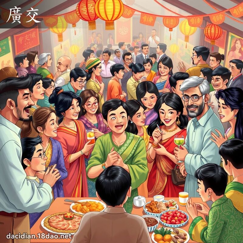 廣交 - 國語大辭典配圖