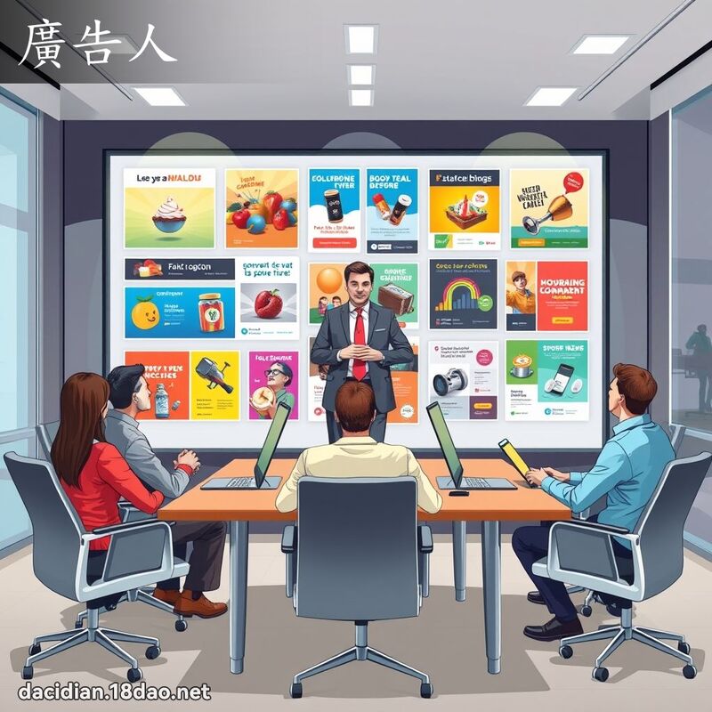 广告人 - 国语大辞典配图