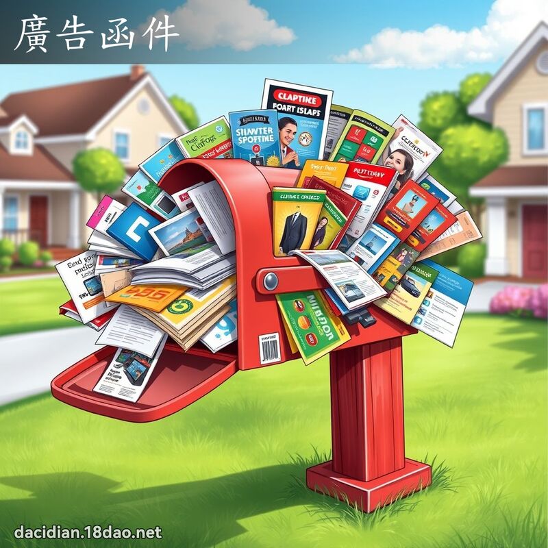 广告函件 - 国语大辞典配图