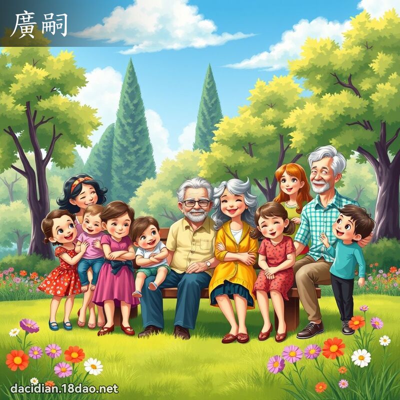 廣嗣 - 國語大辭典配圖