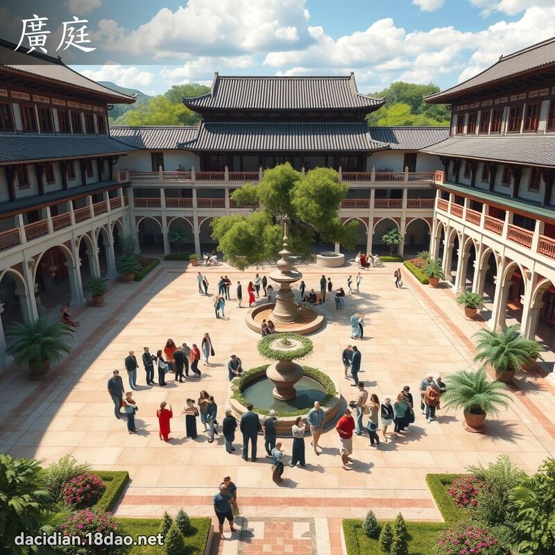 廣庭 - 國語大辭典配圖