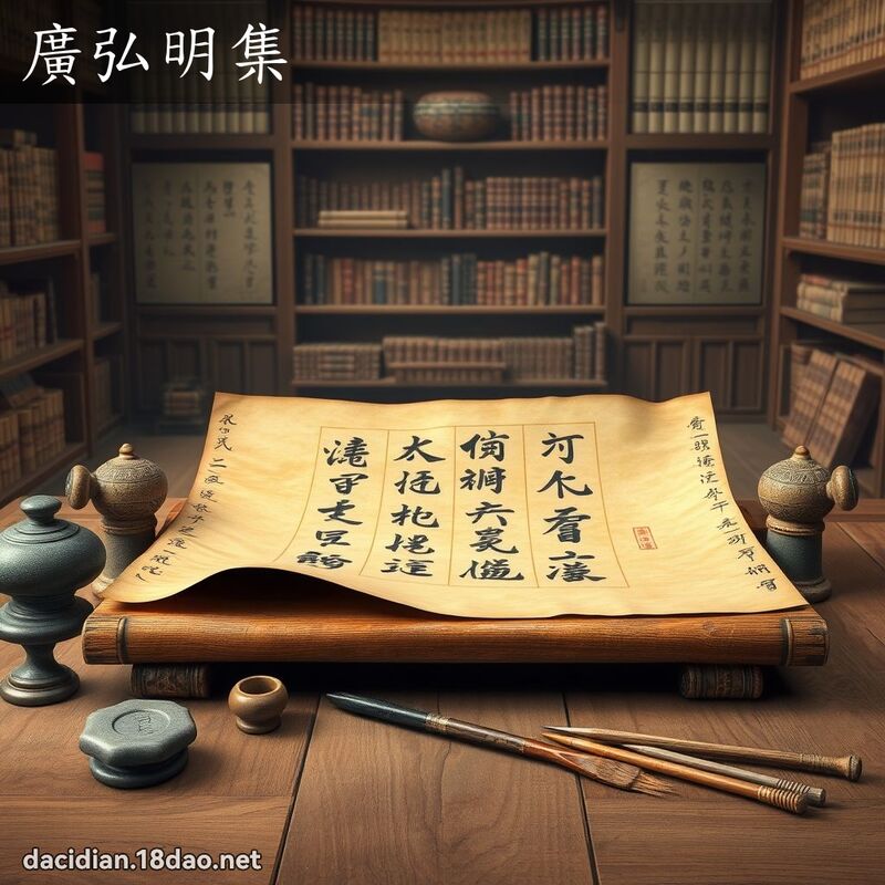 廣弘明集 - 國語大辭典配圖