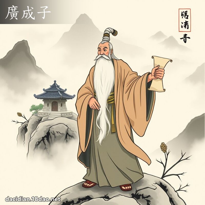 廣成子 - 國語大辭典配圖
