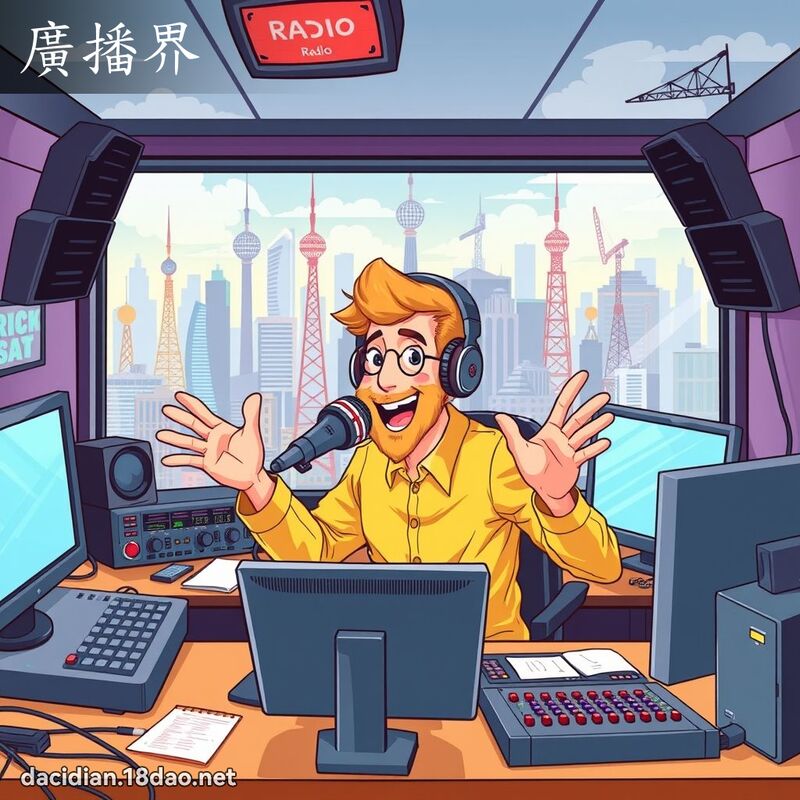 广播界 - 国语大辞典配图