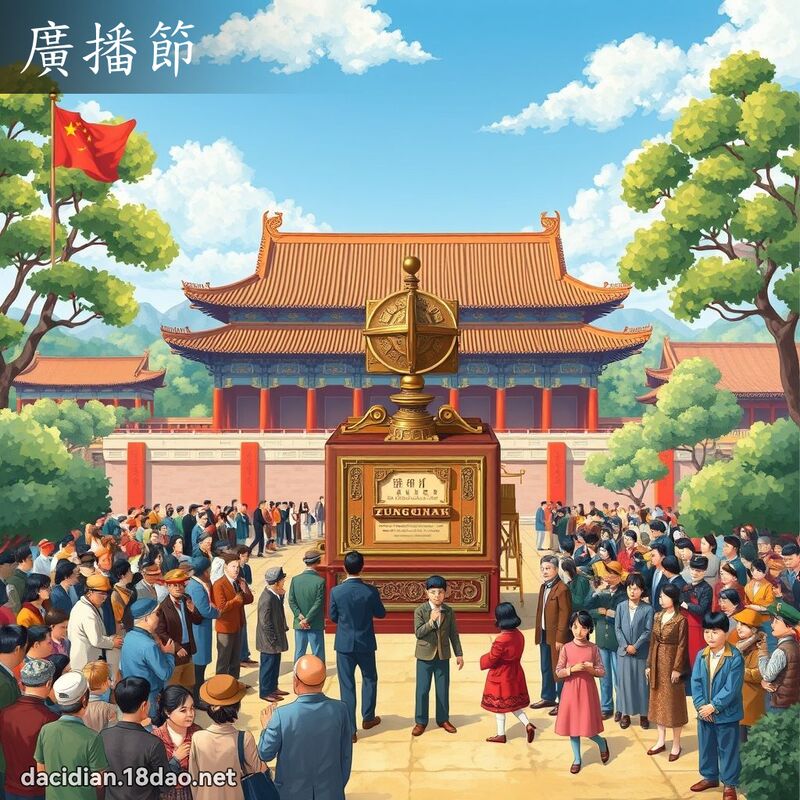廣播節 - 國語大辭典配圖