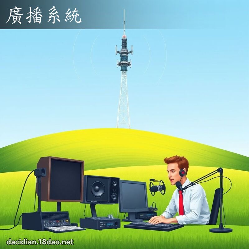 广播系统 - 国语大辞典配图
