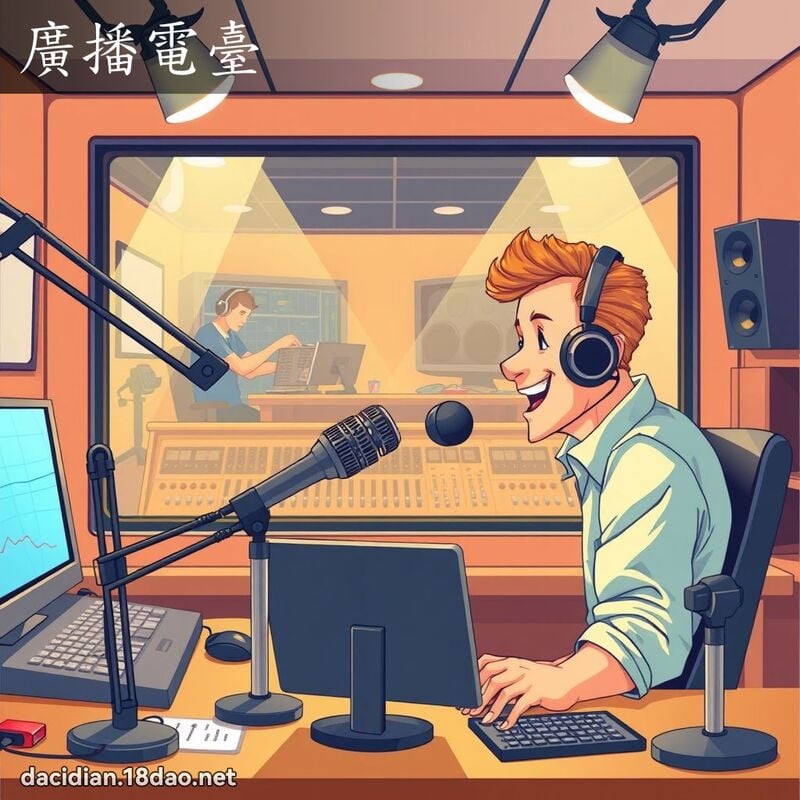 广播电台 - 国语大辞典配图