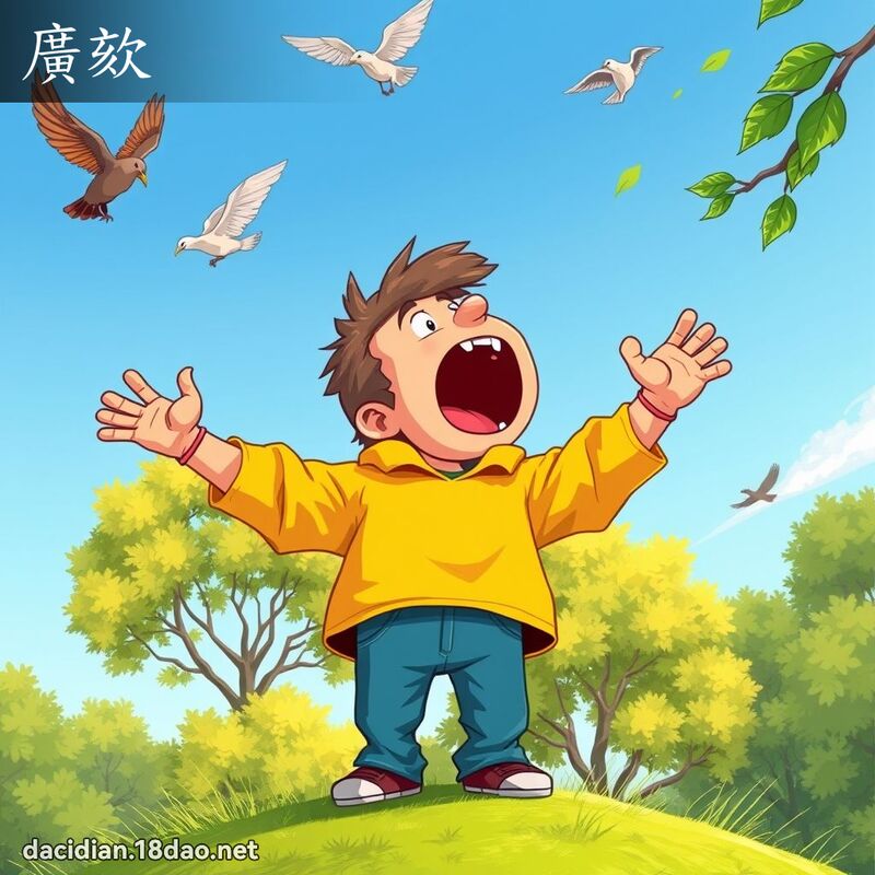 廣欬 - 國語大辭典配圖