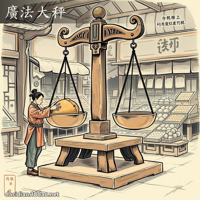 廣法大秤 - 國語大辭典配圖