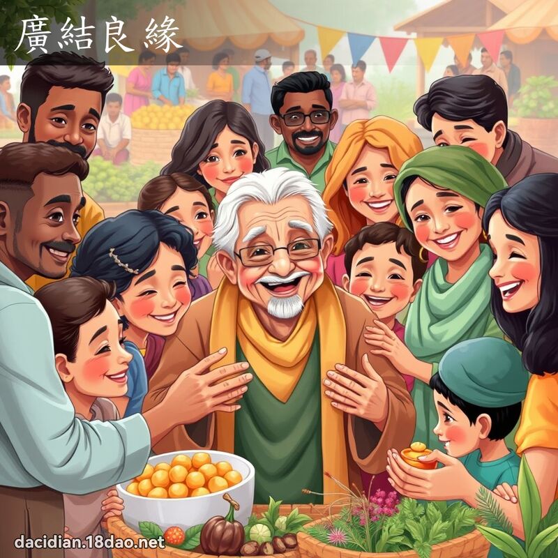 廣結良緣 - 國語大辭典配圖