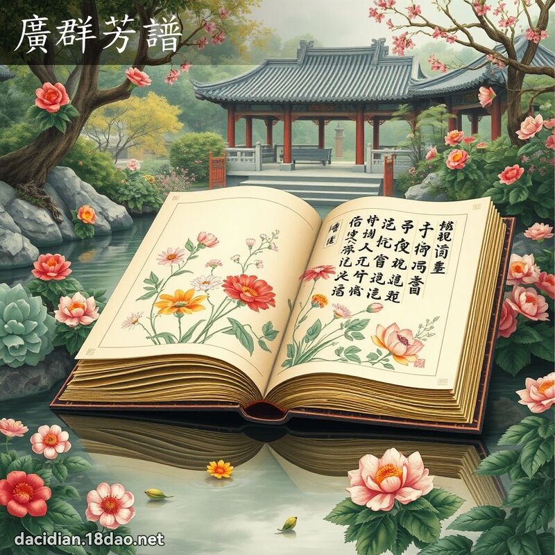 廣群芳譜 - 國語大辭典配圖