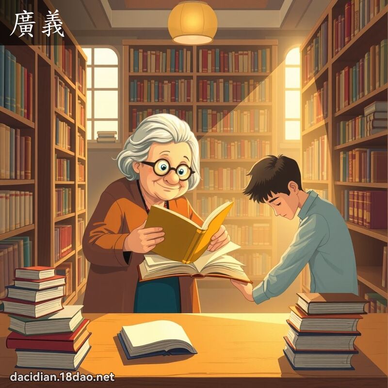 廣義 - 國語大辭典配圖