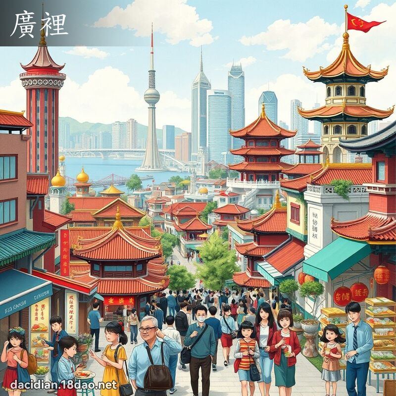 廣裡 - 國語大辭典配圖