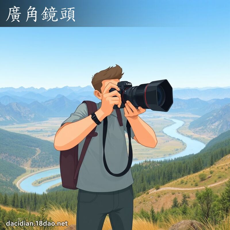 广角镜头 - 国语大辞典配图
