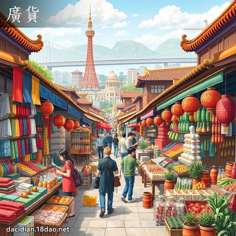 廣貨 - 國語大辭典配圖