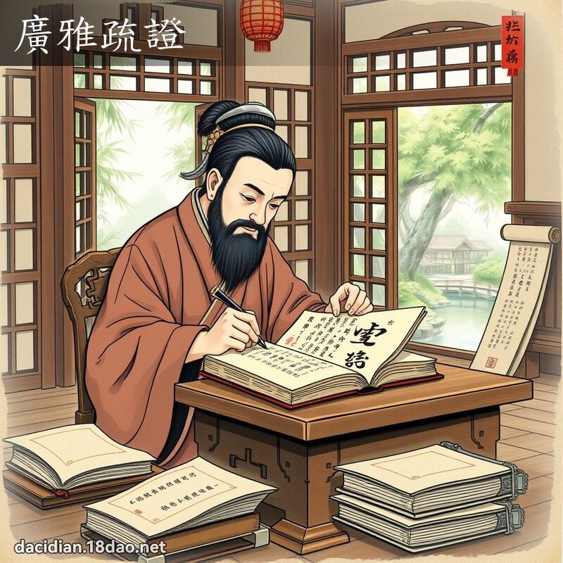 廣雅疏證 - 國語大辭典配圖