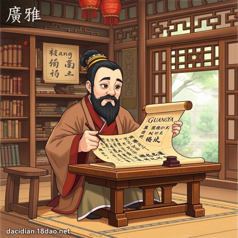 廣雅 - 國語大辭典配圖
