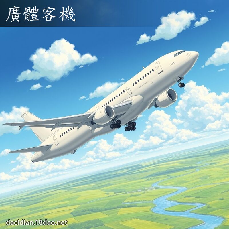 广体客机 - 国语大辞典配图