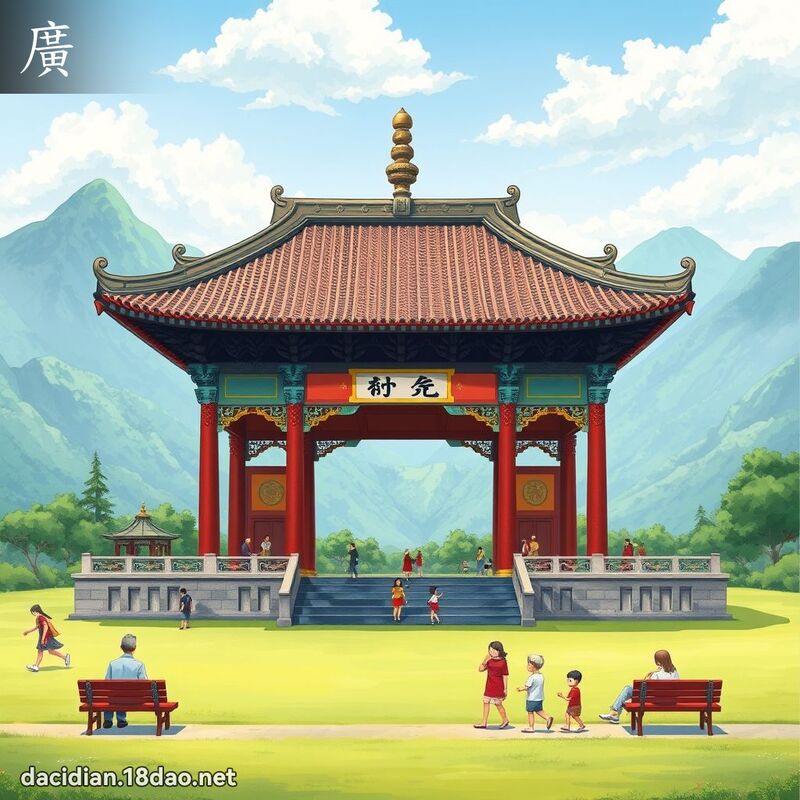 廣 - 國語大辭典配圖