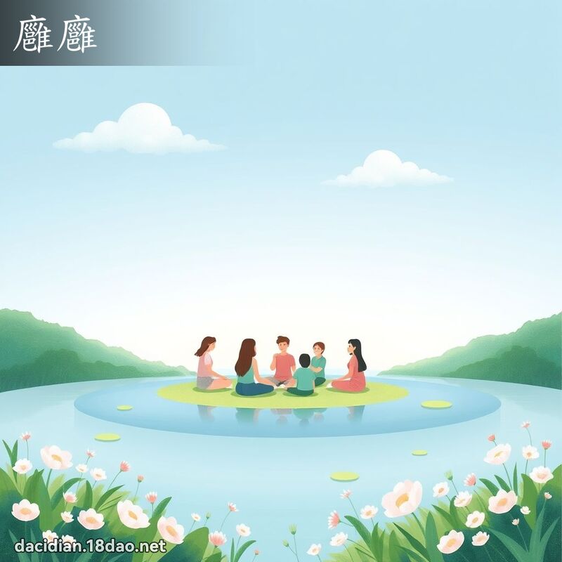 廱廱 - 国语大辞典配图