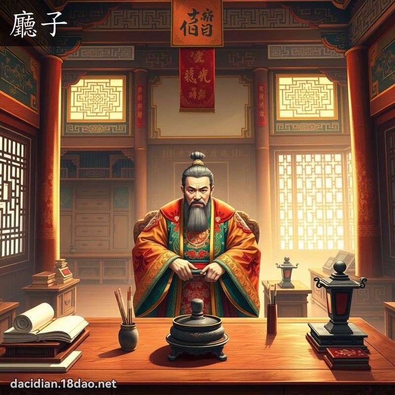 廳子 - 國語大辭典配圖