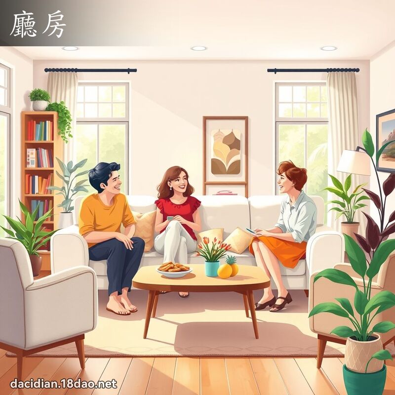 廳房 - 國語大辭典配圖