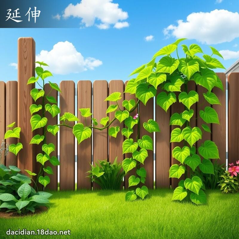 延伸 - 国语大辞典配图