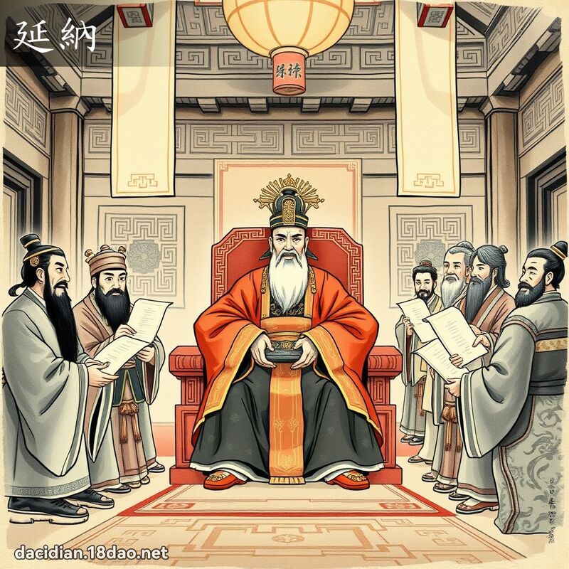 延納 - 國語大辭典配圖