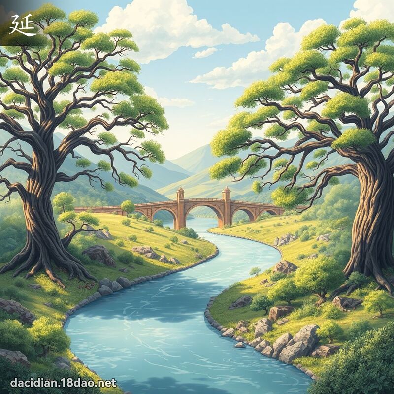 延 - 国语大辞典配图