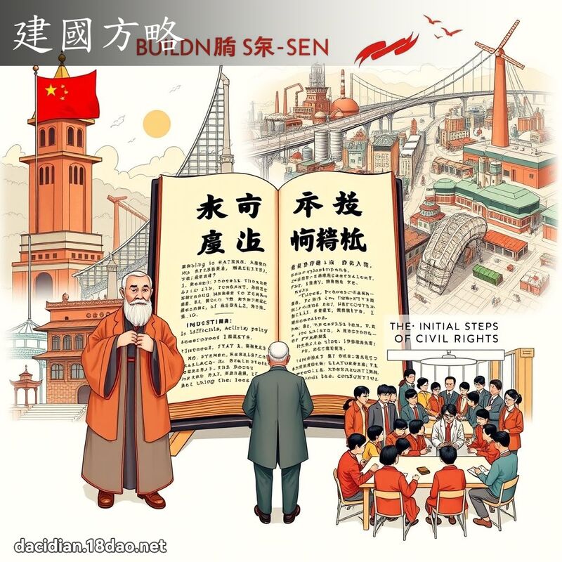 建國方略 - 國語大辭典配圖