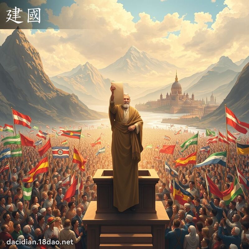 建國 - 國語大辭典配圖