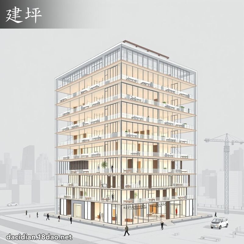 建坪 - 國語大辭典配圖