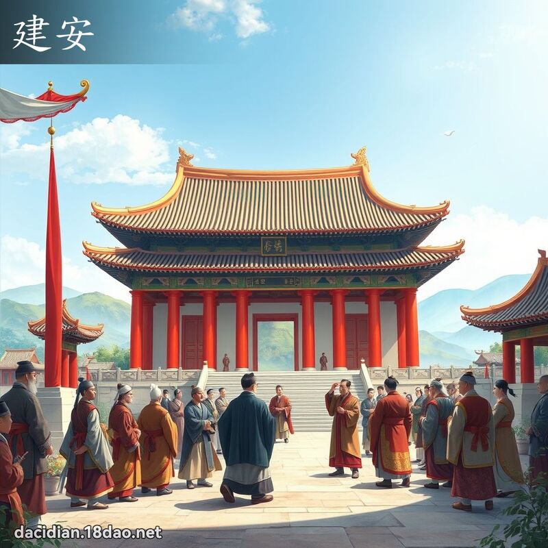 建安 - 國語大辭典配圖