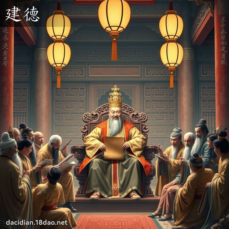 建德 - 國語大辭典配圖