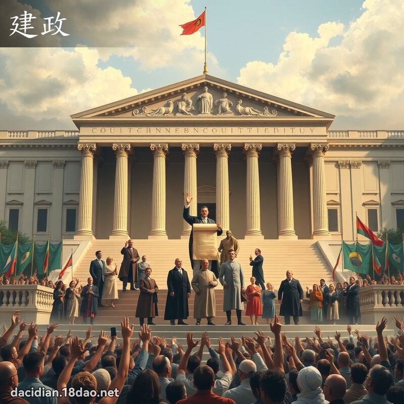 建政 - 国语大辞典配图