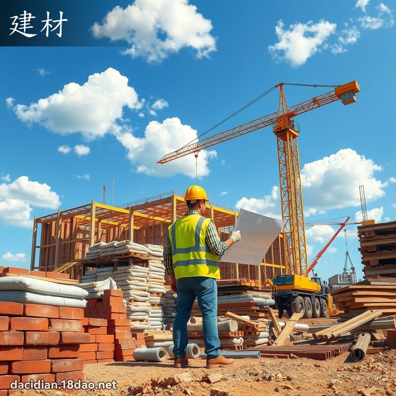 建材 - 国语大辞典配图