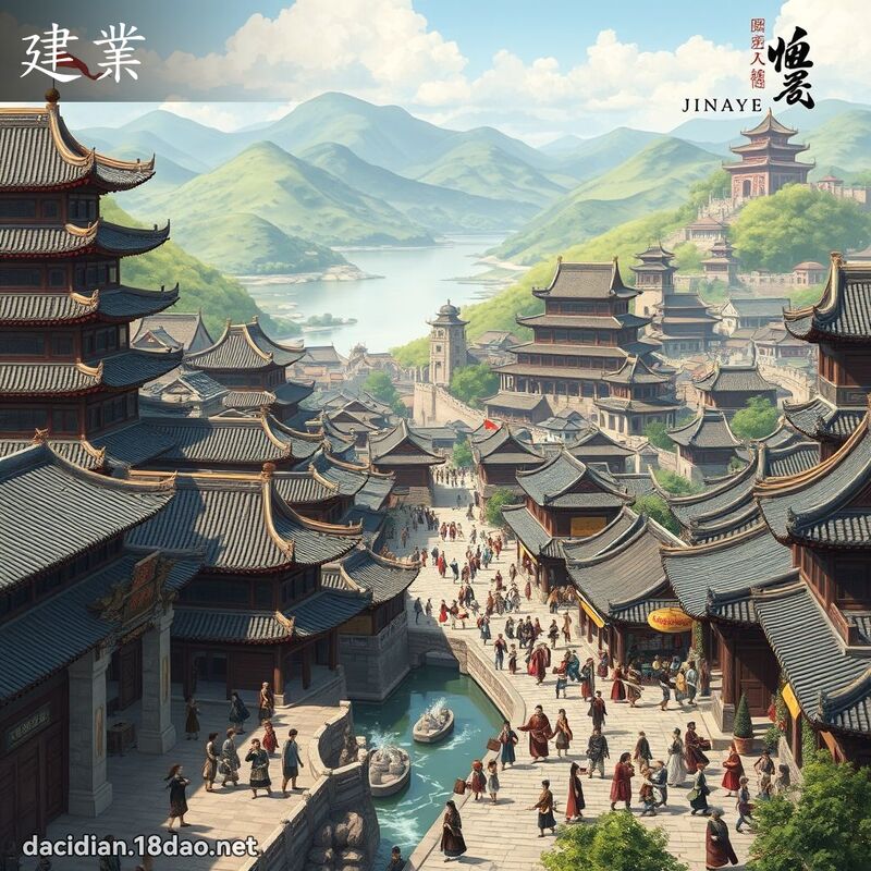 建业 - 国语大辞典配图